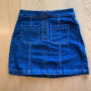 Madewell denim skirt size26